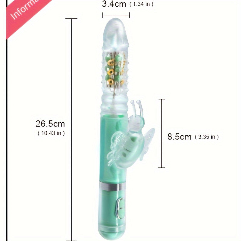 เครื่องสั่นลูกบอลแบบยืดไสลด์หมุนได้เพื่อเพิ่มอรรถรสทางเพศหญิง อวัยวะเพศชายเทียม อุปกรณ์สำเร็จความใคร่ ผลิตภัณฑ์สำหรับผู้ใหญ่