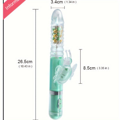 เครื่องสั่นลูกบอลแบบยืดไสลด์หมุนได้เพื่อเพิ่มอรรถรสทางเพศหญิง อวัยวะเพศชายเทียม อุปกรณ์สำเร็จความใคร่ ผลิตภัณฑ์สำหรับผู้ใหญ่