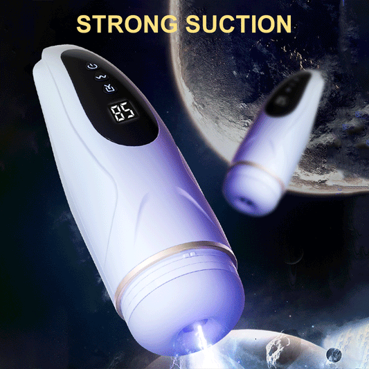 8 Frequency Smart Interactive Pronunciation Suction Vibration Electric Automatic Suction Aircraft Cup Sex Toy for Men