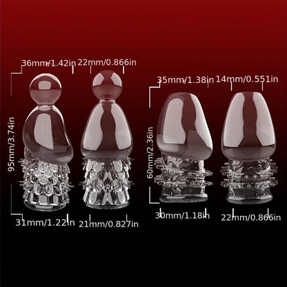 Men's Wolf Teeth Penis Sleeve Penis Cover Add More Fun And Excitement For Men Women Couples Adult Erotic Supplies Penis Ring