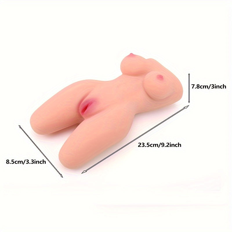 1.54LB Male Masturbator Sex Doll. Lifelike Female Torso With Large Breasts. Vagina And Anus. Lifelike Male Sex Doll Torso Doll. Male Masturbation Adult Sex Toy