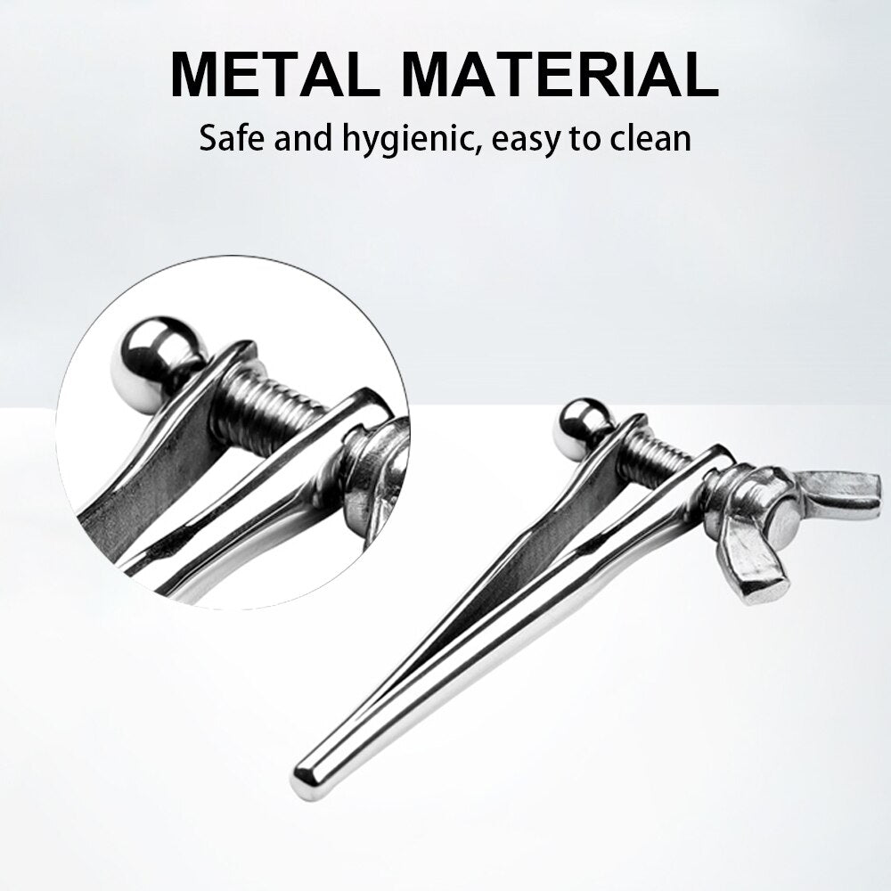 Adjustable Metal Urethral Dilators Urethral Catheter Penis Plug SM Adults Game Toy Penis Stimulator Masturbator Sex Toys For Men