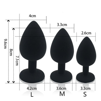 ของเล่นทางเพศสำหรับผู้ใหญ่ จุกทวารเทียมซิลิโคน จิวเวลรี่ ดิ๊กโด เครื่องสั่น ของเล่นทางเพศสำหรับผู้หญิง เครื่องนวดต่อมลูกหมาก เครื่องสั่นรูปกระสุน จุกทวารสำหรับผู้ชายเกย์