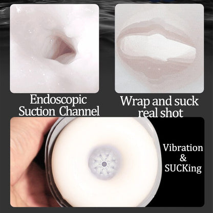 Air-heating Masturbator สำหรับผู้ชาย, อุปกรณ์สำเร็จความใคร่อัตโนมัติด้วยระบบสุญญากาศ, ของเล่นเซ็กส์กระตุ้นอารมณ์, ออรัลคัพสำหรับอมควย, ถ้วยสำเร็จความใคร่สำหรับผู้ชาย, อุปกรณ์ช่วยตัวเองสำหรับผู้หญิงสำหรับผู้ชาย