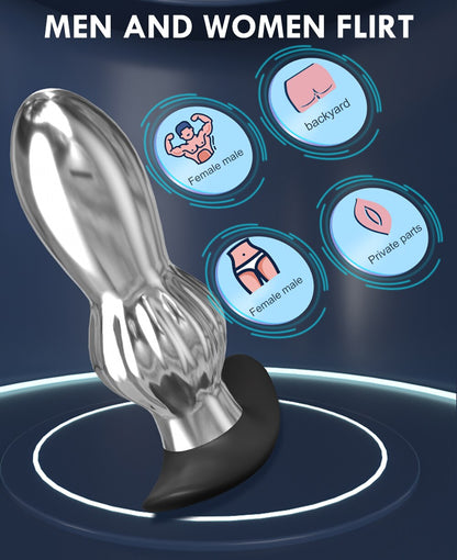 Anal Butt Plug Prostate Massager รีโมทคอนโทรลไร้สายสวมใส่ Vibrating Anal Plug เซ็กซ์ทอยสำหรับผู้หญิงผู้ชายเกย์