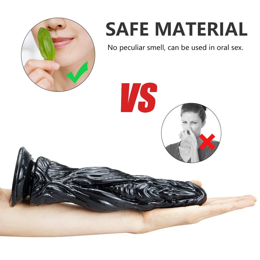 ม้า Anal Dildos ประดิษฐ์อวัยวะเพศชาย Cock พร้อมถ้วยดูด G-Spot Dildos สำหรับผู้หญิง Anal ของเล่น Sextoy Femme อุปกรณ์สำหรับผู้ใหญ่เซ็กซ์ทอยสำหรับสตรี