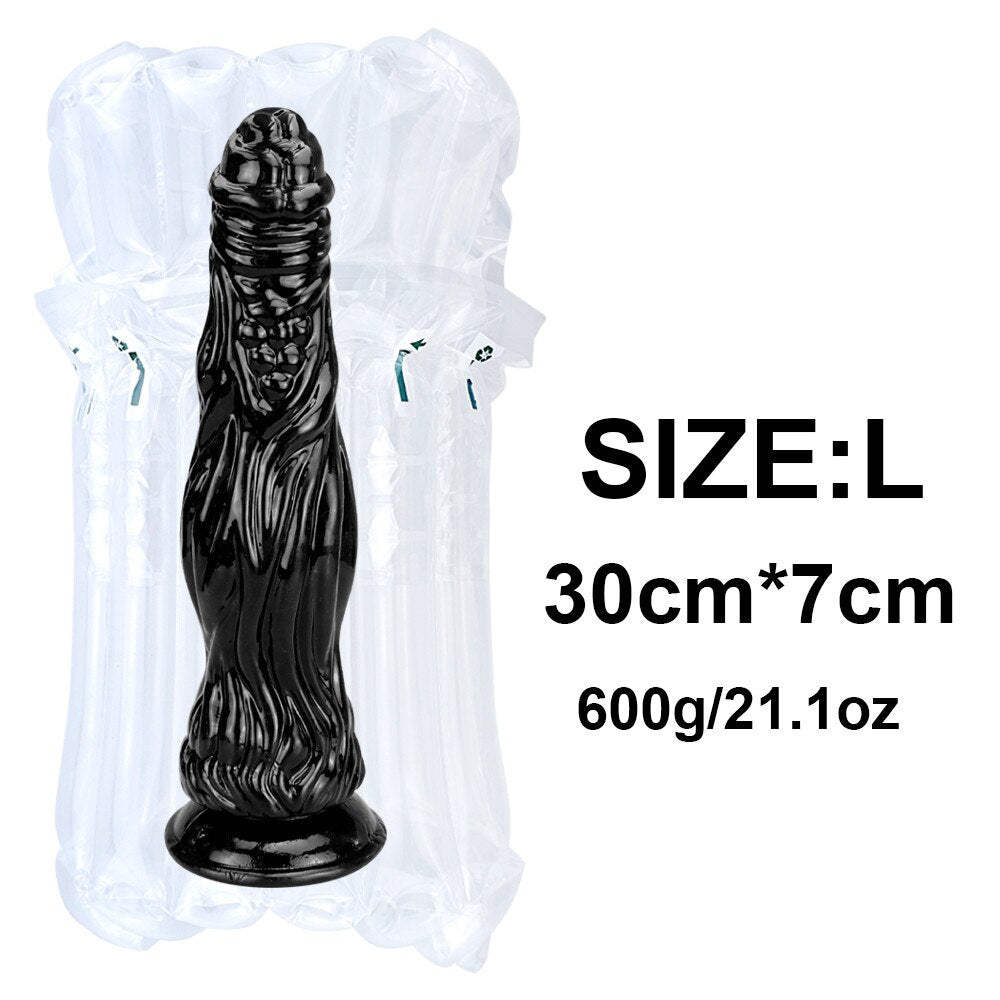 ม้า Anal Dildos ประดิษฐ์อวัยวะเพศชาย Cock พร้อมถ้วยดูด G-Spot Dildos สำหรับผู้หญิง Anal ของเล่น Sextoy Femme อุปกรณ์สำหรับผู้ใหญ่เซ็กซ์ทอยสำหรับสตรี