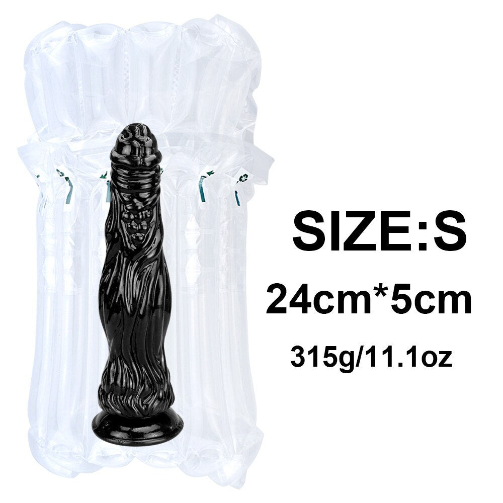 ม้า Anal Dildos ประดิษฐ์อวัยวะเพศชาย Cock พร้อมถ้วยดูด G-Spot Dildos สำหรับผู้หญิง Anal ของเล่น Sextoy Femme อุปกรณ์สำหรับผู้ใหญ่เซ็กซ์ทอยสำหรับสตรี