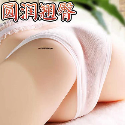 Realistic Vagina Anal Pussy Ass Male Masturbator Stroker Sex Doll Plump Butt 2 Holes Toy For Man Adults