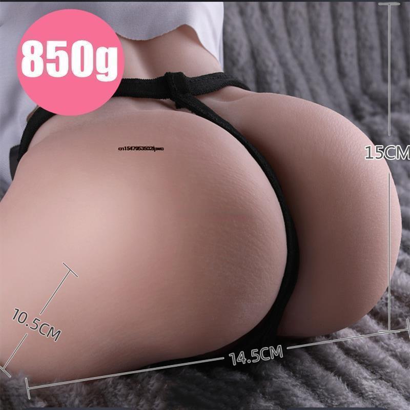 Realistic Vagina Anal Pussy Ass Male Masturbator Stroker Sex Doll Plump Butt 2 Holes Toy For Man Adults