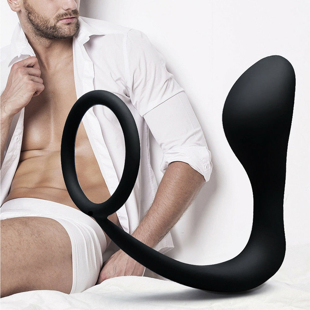 Anal Plug นวดต่อมลูกหมากชาย ห่วงรัดองคชาต ปลั๊กทวารเทียม Dildo G-Spot อุปกรณ์เสียบทวาร ของเล่นสำหรับผู้ใหญ่ ของเล่นทางทวารสำหรับผู้หญิง ผู้ชาย เกย์ ร้านค้าเซ็กซ์ทอย