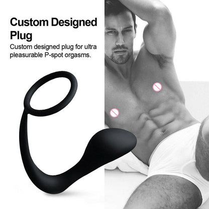 Anal Plug นวดต่อมลูกหมากชาย ห่วงรัดองคชาต ปลั๊กทวารเทียม Dildo G-Spot อุปกรณ์เสียบทวาร ของเล่นสำหรับผู้ใหญ่ ของเล่นทางทวารสำหรับผู้หญิง ผู้ชาย เกย์ ร้านค้าเซ็กซ์ทอย