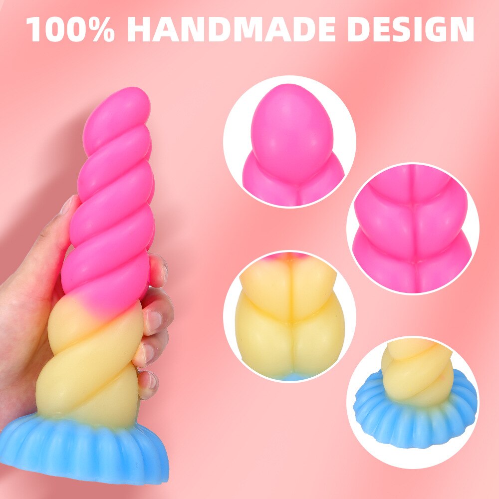 นุ่มยาว Anal Plug Dildo ขนาดใหญ่ Butt ปลั๊กดูดถ้วยผู้ใหญ่เร้าอารมณ์เซ็กซ์ทอยสำหรับผู้หญิงผู้ชายต่อมลูกหมาก Massgae ใหญ่ anus Dilator