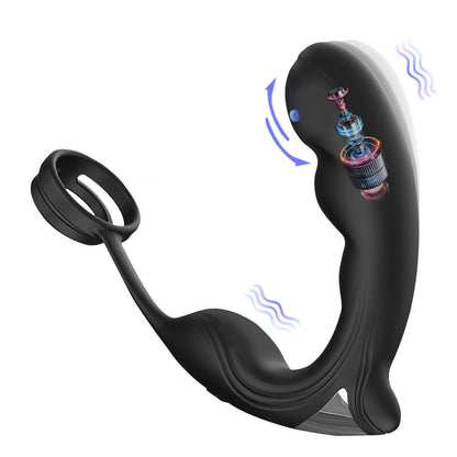 นวดต่อมลูกหมาก, Anal Plug Vibrator, ของเล่นทางเพศสำหรับผู้ชาย, รีโมท Butt Plug, ชะลอการหลั่ง, แหวนรัดองคชาต, ผู้ช่วยสำเร็จความใคร่ชาย, ของเล่นทางเพศสำหรับผู้ใหญ่