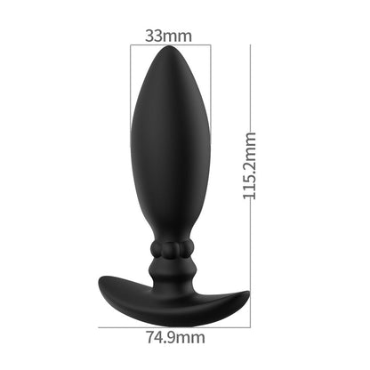 Anal Vibrator สำหรับผู้ชาย, รีโมทไร้สาย ซิลิโคน Butt Plug สำหรับเกย์, ของเล่นทางเพศสำหรับผู้หญิง, ผลิตภัณฑ์สำหรับผู้ใหญ่, เครื่องนวดต่อมลูกหมาก