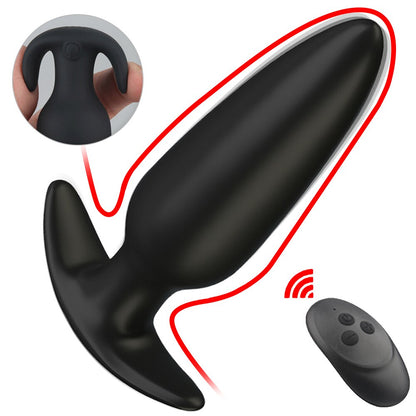 Anal Vibrator สำหรับผู้ชาย, รีโมทไร้สาย ซิลิโคน Butt Plug สำหรับเกย์, ของเล่นทางเพศสำหรับผู้หญิง, ผลิตภัณฑ์สำหรับผู้ใหญ่, เครื่องนวดต่อมลูกหมาก