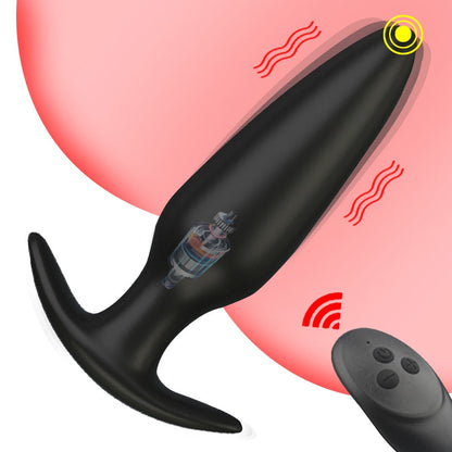 Anal Vibrator สำหรับผู้ชาย, รีโมทไร้สาย ซิลิโคน Butt Plug สำหรับเกย์, ของเล่นทางเพศสำหรับผู้หญิง, ผลิตภัณฑ์สำหรับผู้ใหญ่, เครื่องนวดต่อมลูกหมาก