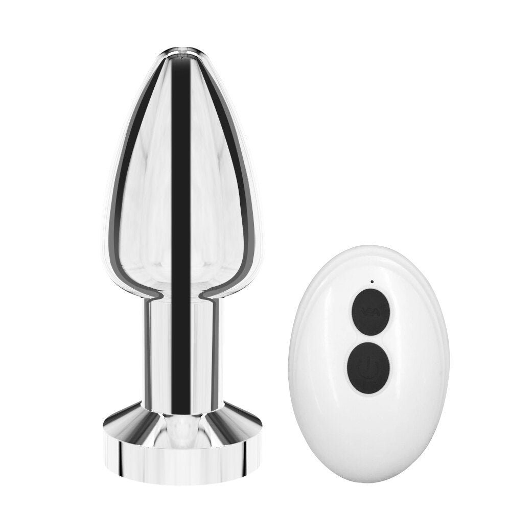 Anal Vibrators Butt Plug Vibrator รีโมทคอนโทรลไร้สายชาย Prostate Massager Anus Dilator ผู้ใหญ่เพศของเล่นสำหรับผู้ชายผู้หญิงเกย์