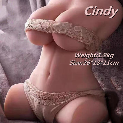 Artificial Vagina Anus Sexy Sex Toys Breasts Doll Male 18+ Half TPE Doll For Men Masturbator Penis Exerciser Adult Toys