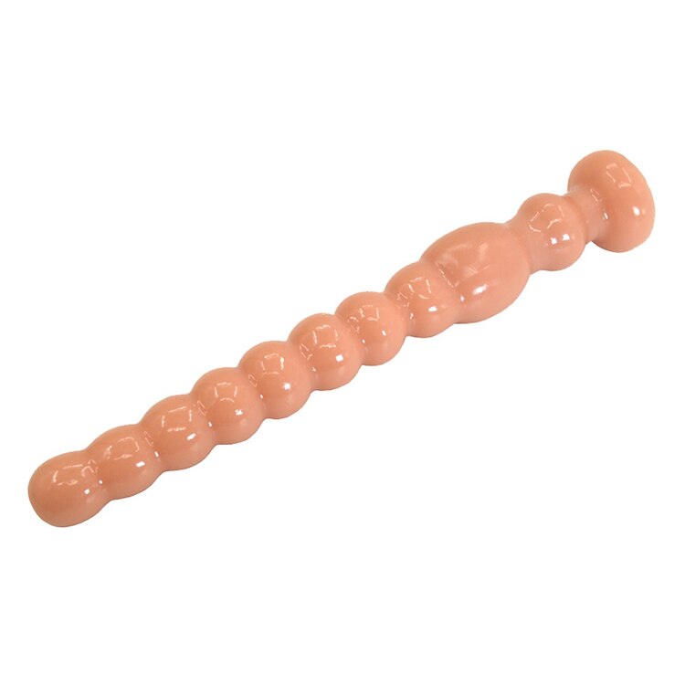 Anus Backyard Beads จุกเสียบก้นแบบยาวพร้อมฐานจุ๊บยางสำหรับนวดต่อมลูกหมาก ของเล่นทางเพศสำหรับผู้หญิง ผู้ชาย ผลิตภัณฑ์สำหรับผู้ใหญ่