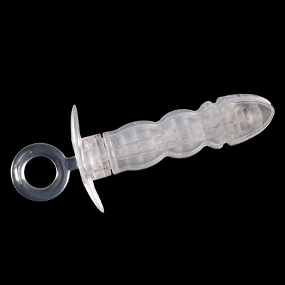 Bdsm อุปกรณ์ถ่างทวารชนิดกลวง ทวารเทียมเรืองแสง จุกอุดก้นขนาดใหญ่พร้อมไฟ LED จุกอุดก้นสำหรับผู้ชาย ของเล่นทางเพศสำหรับนวดต่อมลูกหมาก ช่องคลอดเทียม