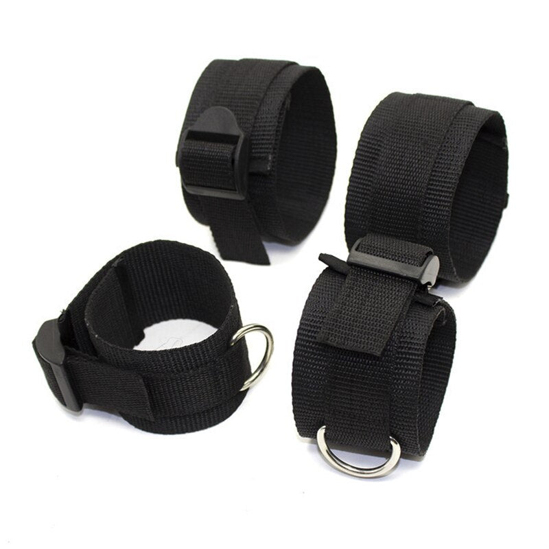 ของเล่น BDSM สายรัดกักกันใต้เตียง ของเล่นทางเพศสำหรับผู้หญิง คู่รัก ชุดพันธนาการ กุญแจมือรัดข้อมือ เกมสำหรับผู้ใหญ่ ของเล่น ร้านขายของเล่นทางเพศ