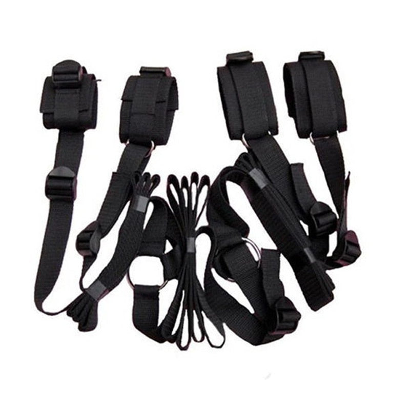 ของเล่น BDSM สายรัดกักกันใต้เตียง ของเล่นทางเพศสำหรับผู้หญิง คู่รัก ชุดพันธนาการ กุญแจมือรัดข้อมือ เกมสำหรับผู้ใหญ่ ของเล่น ร้านขายของเล่นทางเพศ
