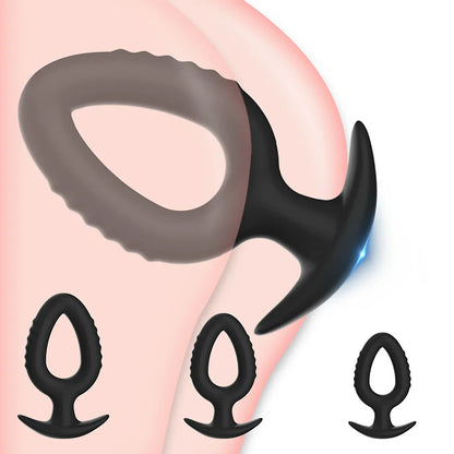 อุปกรณ์เซ็กส์ทอย Butt Plug สำหรับชายและหญิง ปลั๊กทวารซิลิโคน เครื่องช่วยสำเร็จความใคร่สำหรับผู้ชาย เครื่องนวดต่อมลูกหมาก ผลิตภัณฑ์สำหรับผู้ใหญ่ เซ็กส์ทอยสำหรับคู่รักและชาวเกย์