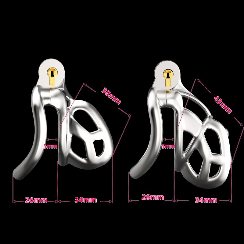 CHASTE BIRD สแตนเลส 316 Python V2.0 กรงจู๋แบบพิมพ์ 3 มิติ ห่วงรัดองคชาต Mamba กรงพรหมจรรย์ Cobra สำหรับผู้ชาย ของเล่นผู้ใหญ่
