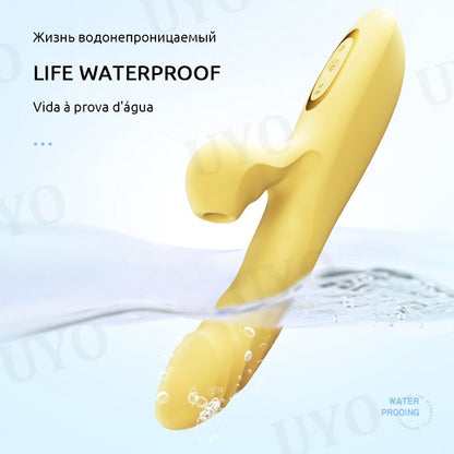หญิง Clitoral Vibrator เซ็กซ์ทอย Clitoris ดูดกระตุ้น Vibrator G-Spot Climax Thrust การสั่นสะเทือน Clit Sucker เซ็กซ์ทอย UYO