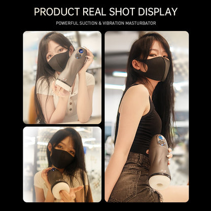 DRYWELL หุ่นยนต์เพศอัจฉริยะสำหรับผู้ชาย ดูดออรัลเซ็กส์ Masturbator ชายอัตโนมัติ 9 โหมดการดูด & 9 โหมดการสั่นสะเทือน & 1 โหมดบูสต์ ฟังก์ชันทำความร้อน หญิงแท้คราง สินค้าสำหรับผู้ใหญ่สำหรับผู้ชาย