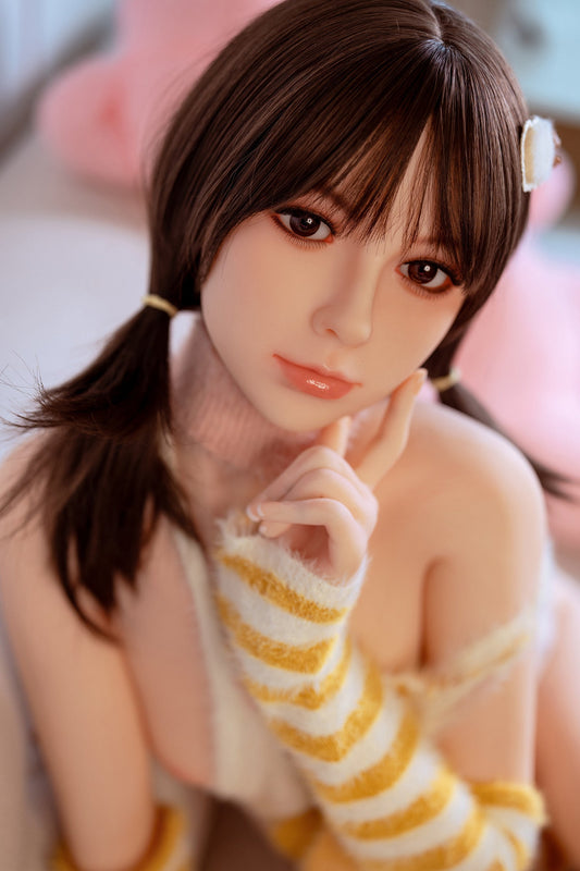 Norma / หัว TPE ทั้งตัว 150 ซม. ตุ๊กตาเพศหญิงชาวเอเชียอกแบนสมจริง [thdoll-1008]
