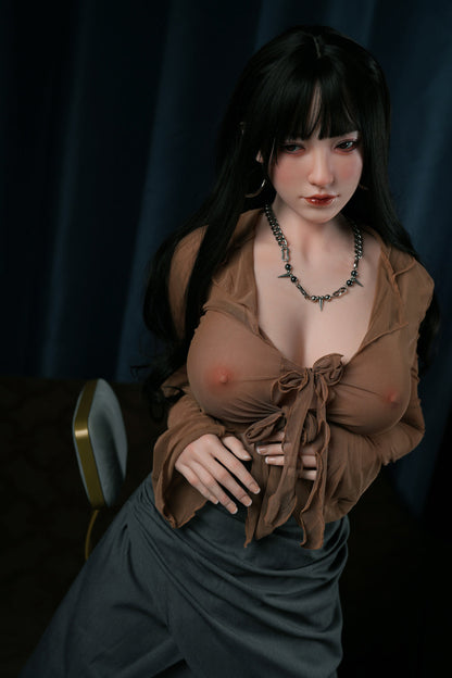 Thailand Stock - Haruka 170cm Silicone Head TPE Body Japanese Adult Love Sex Doll NO.1084