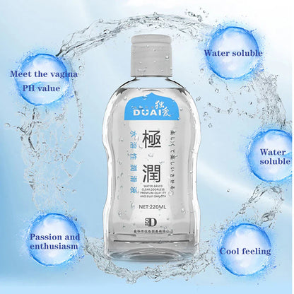 DUAI 220ML Anal Lubricant for sex water based lubricant Personal lubricant sexual massage oil sex lube . Adult Sex products