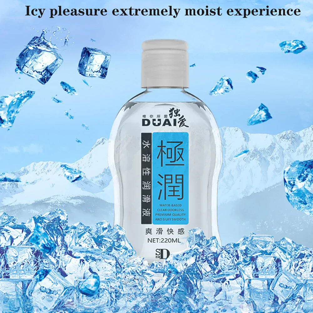 DUAI 220ML Anal Lubricant for sex water based lubricant Personal lubricant sexual massage oil sex lube . Adult Sex products