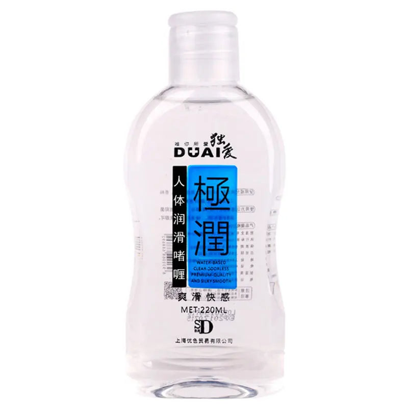 DUAI 220ML Anal Lubricant for sex water based lubricant Personal lubricant sexual massage oil sex lube . Adult Sex products