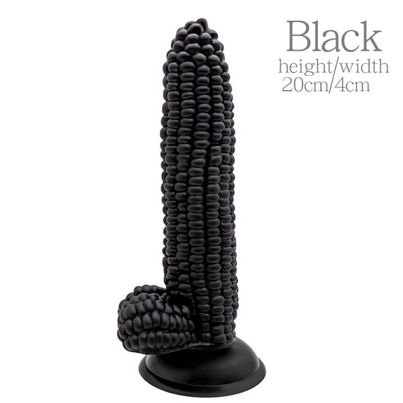 Real Corn Silicone Dildo Anal Plug Suction Cup Vegetable Dildo Sex Toy for Women Vaginal Massage G-Spot Masturbator Good