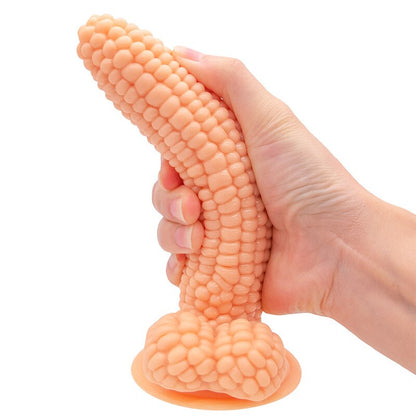 Real Corn Silicone Dildo Anal Plug Suction Cup Vegetable Dildo Sex Toy for Women Vaginal Massage G-Spot Masturbator Good