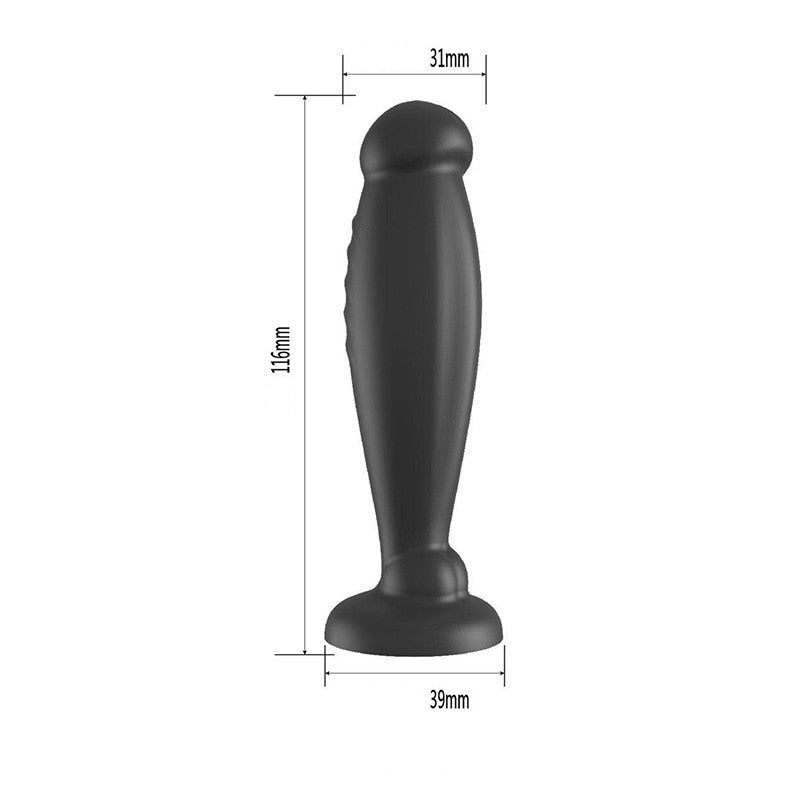 ของเล่นทางเพศทวารหนัก Dildo Butt Plug พร้อมตัวดูด เครื่องนวดต่อมลูกหมากสำหรับชาย หญิง เกย์ ตัวขยายทวารหนัก ลูกปัดทวารหนัก