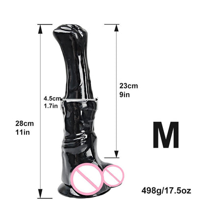 ม้ายักษ์ Dildo สมจริงอวัยวะเพศชาย Cock หญิง Masturbator สัตว์ Dildo Anal Plug ของเล่นสำหรับผู้ใหญ่18เซ็กซ์ทอยสำหรับผู้ชายผู้หญิงเลสเบี้ยน