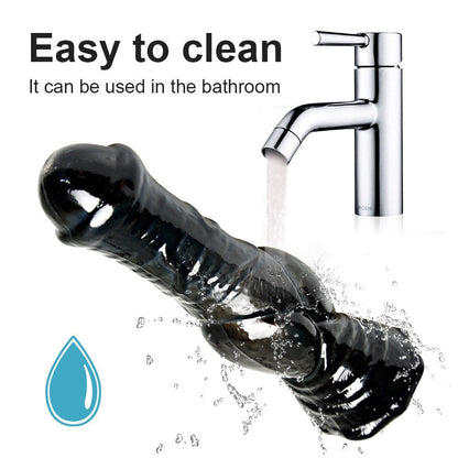 Thick Dildo Realistic Horse Penis Suction Cup Big Black Dildos Anus Stimulate Masturbator For Women Exciting Sex Toys