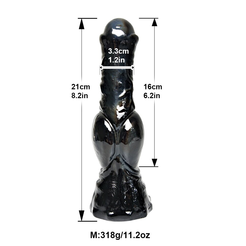 Thick Dildo Realistic Horse Penis Suction Cup Big Black Dildos Anus Stimulate Masturbator For Women Exciting Sex Toys