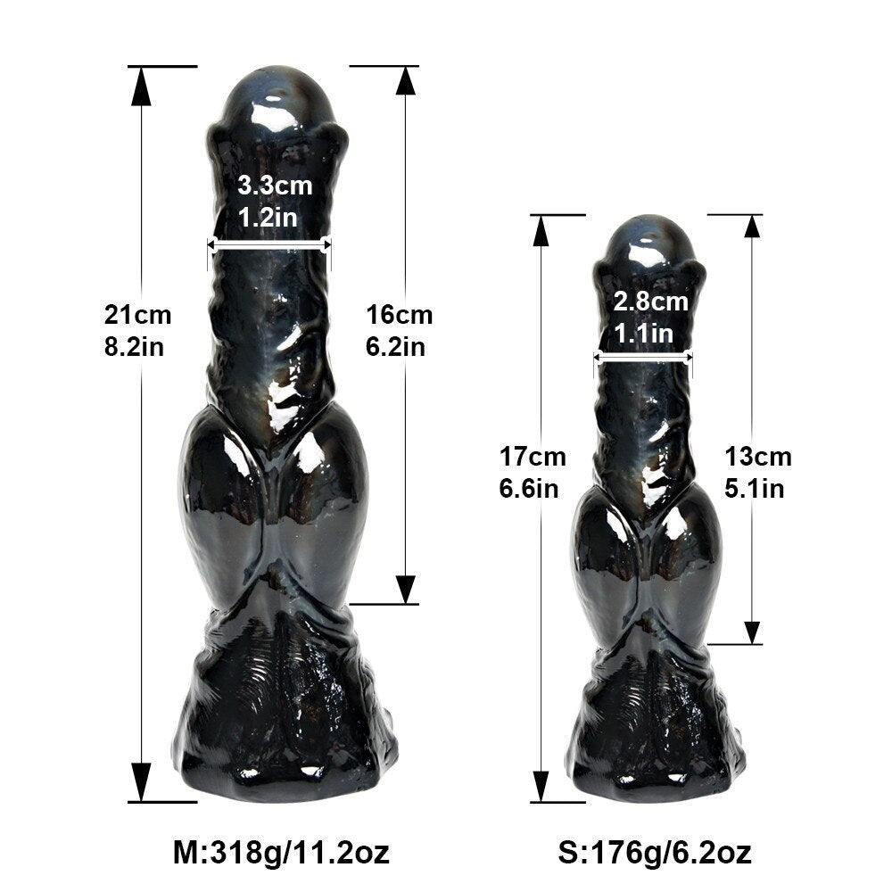 Thick Dildo Realistic Horse Penis Suction Cup Big Black Dildos Anus Stimulate Masturbator For Women Exciting Sex Toys