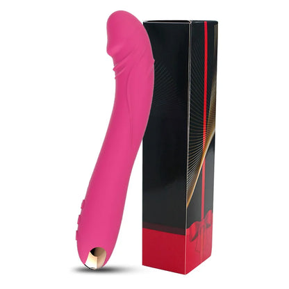Dildo Vibrator สำหรับผู้หญิง, Clit Stimulator, ซิลิโคน G Spot ช่องคลอด Anal Vibrator, ผู้หญิง Masturbator, ผู้ใหญ่เซ็กซ์ทอยสำหรับผู้หญิง