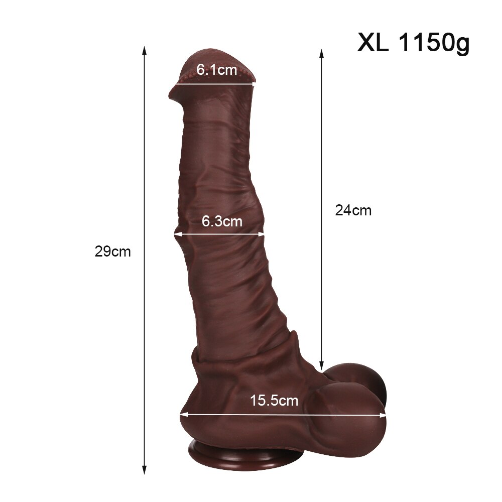 Dildo ม้าซิลิโคนยักษ์. สัตว์สมจริง. อวัยวะเพศชาย. การขยายทวารหนัก. ที่เสียบก้น. ของเล่นทางเพศ. ชายและหญิง masturbators. ช่องคลอด18