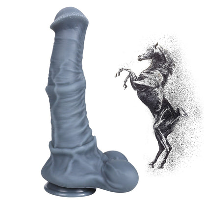 Dildo ม้าซิลิโคนยักษ์. สัตว์สมจริง. อวัยวะเพศชาย. การขยายทวารหนัก. ที่เสียบก้น. ของเล่นทางเพศ. ชายและหญิง masturbators. ช่องคลอด18