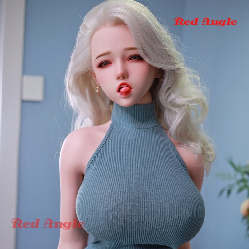 Realistic Red Corner Full Platinum Silicone Love Doll for Men with Planted Hair Japanese Pussy Real Doll for Men