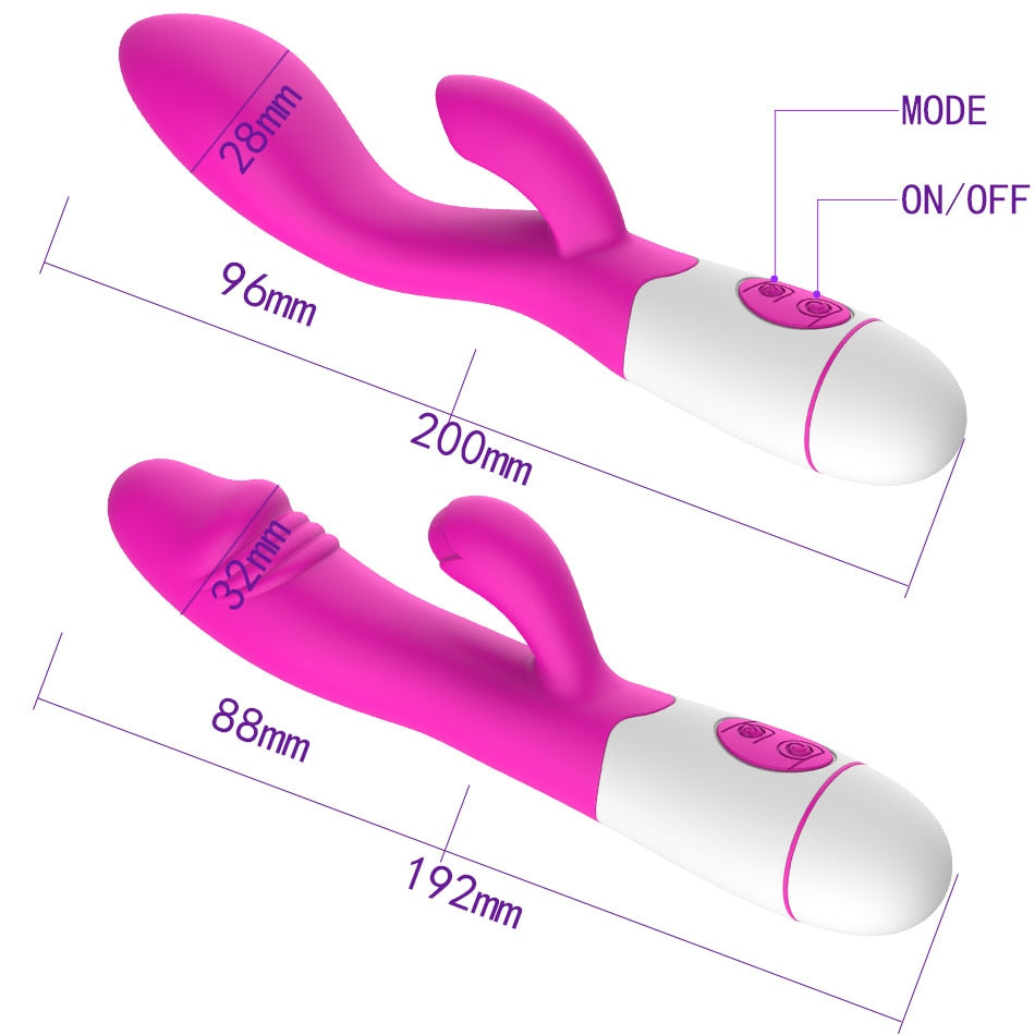 G Spot Dildo คู่ Vibrators สำหรับผู้หญิง Clitoris ช่องคลอดผลิตภัณฑ์เซ็กซี่ของเล่นสำหรับผู้ใหญ่18 XXX Intimate Goods shop