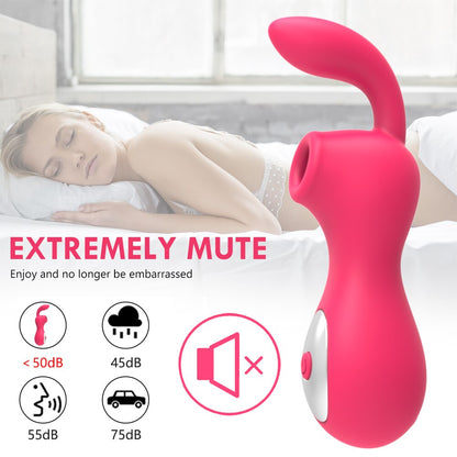 Clitoral Vibrator, Suction Vibrator, G-Spot Suction for Women, Nipple Stimulator, Vacuum Adult Sex Toys for Women