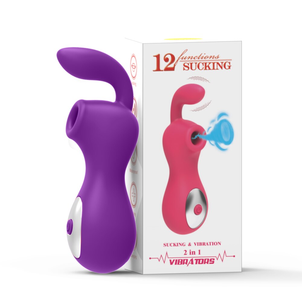 Clitoral Vibrator, Suction Vibrator, G-Spot Suction for Women, Nipple Stimulator, Vacuum Adult Sex Toys for Women